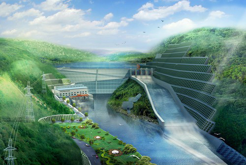 全南老挝南塔河1号水电站项目